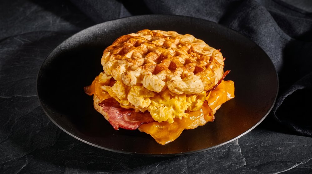 Egg & Bacon Pandewaffle