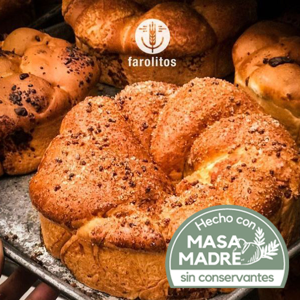 Pan arequipe queso (con masa MADRE)
