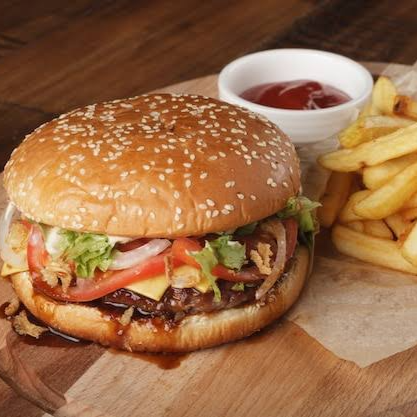 Hamburguesa de Res