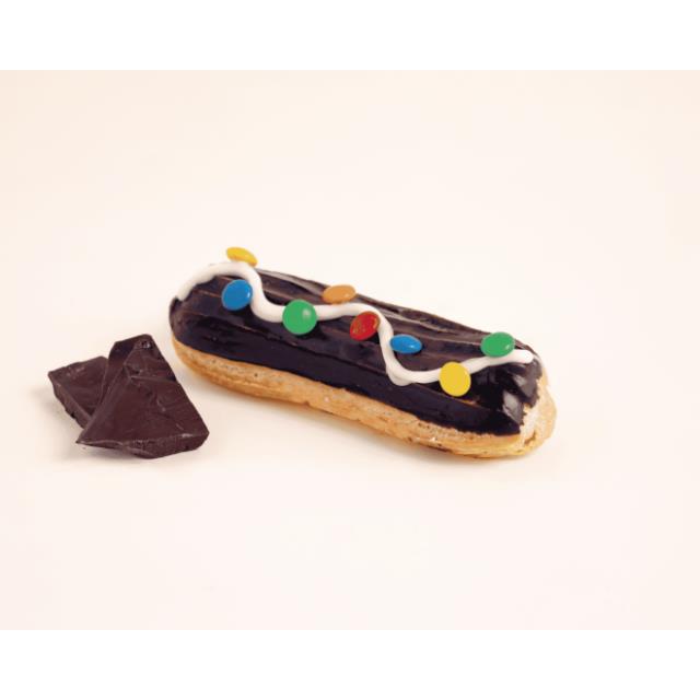 Eclair de chocolate