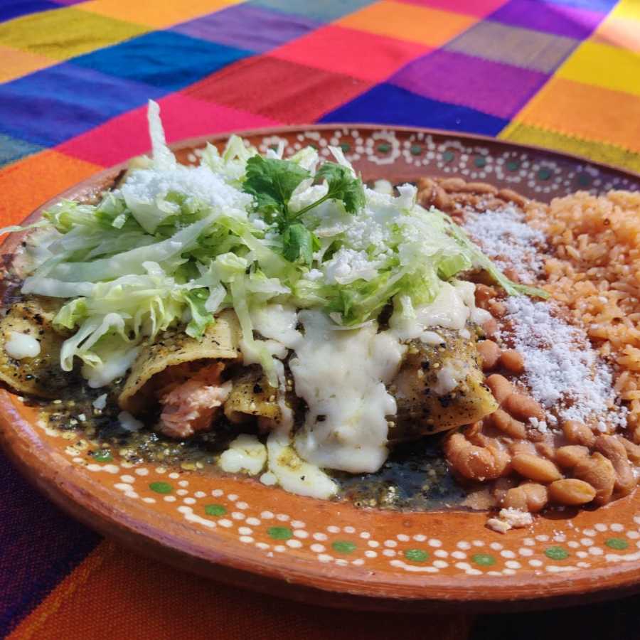 Enchiladas Verdes