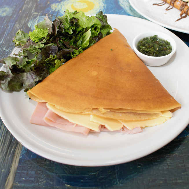 Crepa Jamon y Queso