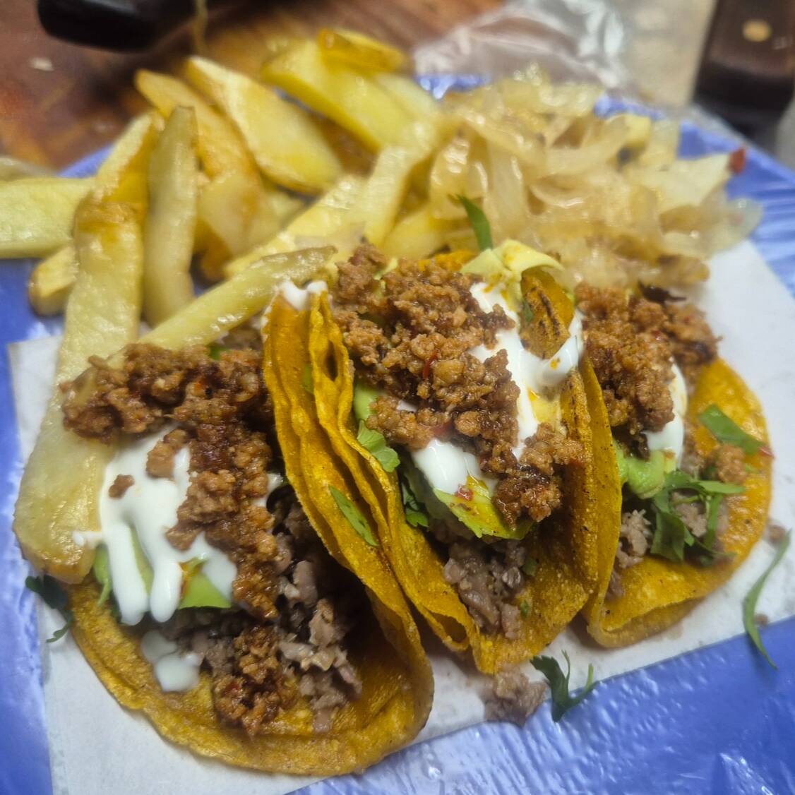Taco de Maíz C/Chorizo