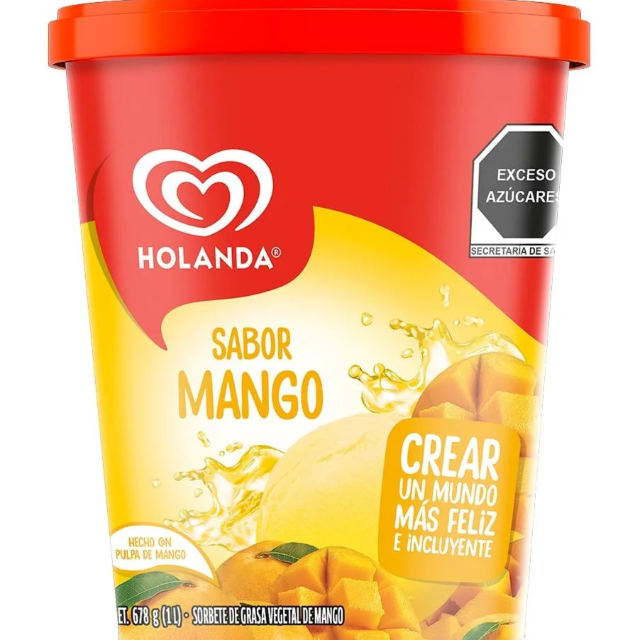 Nieve de mango 900ml