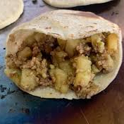 Burrito de Picadillo Verde