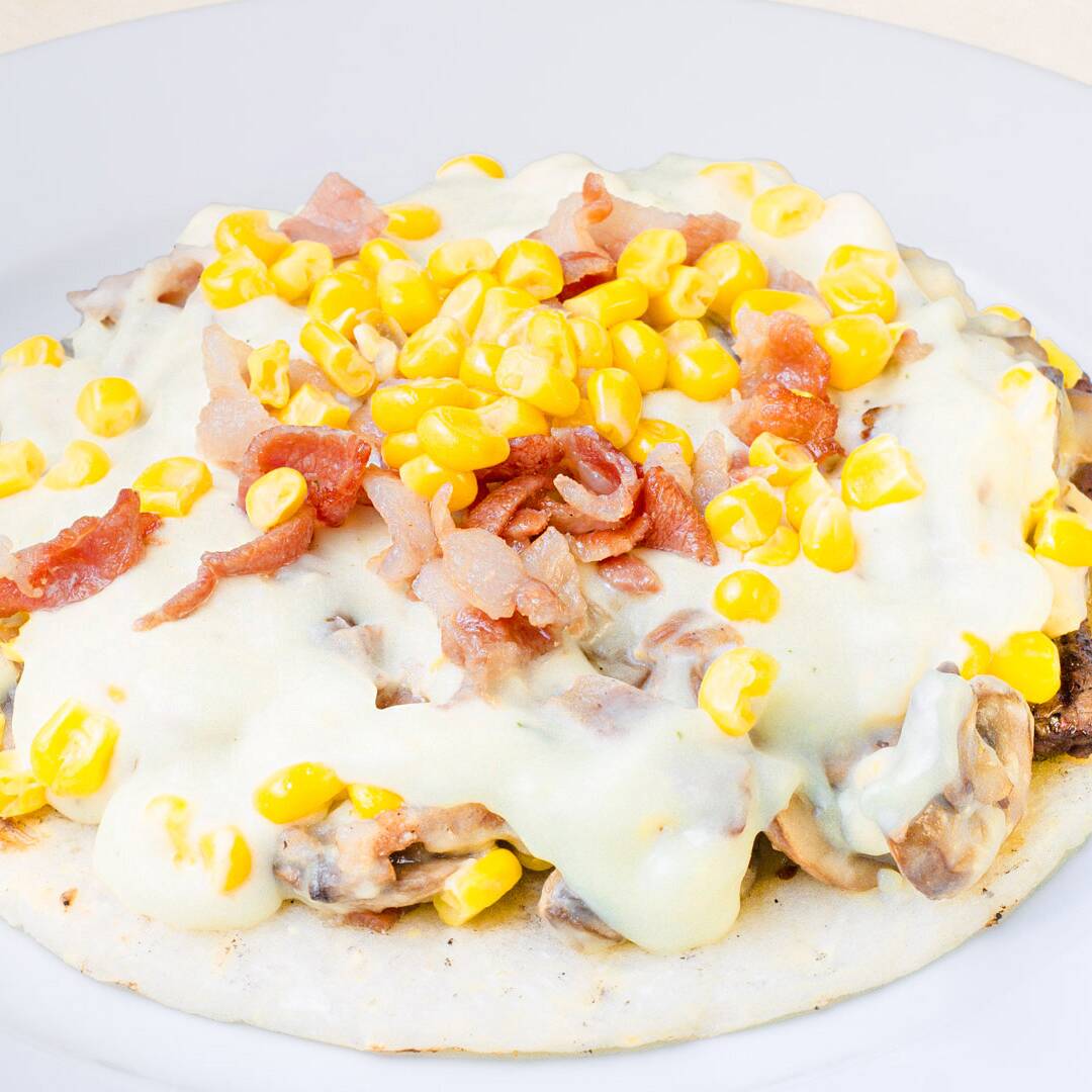 Res con Champiñones