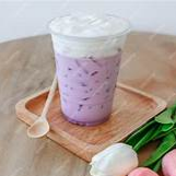 Taro Ice latte