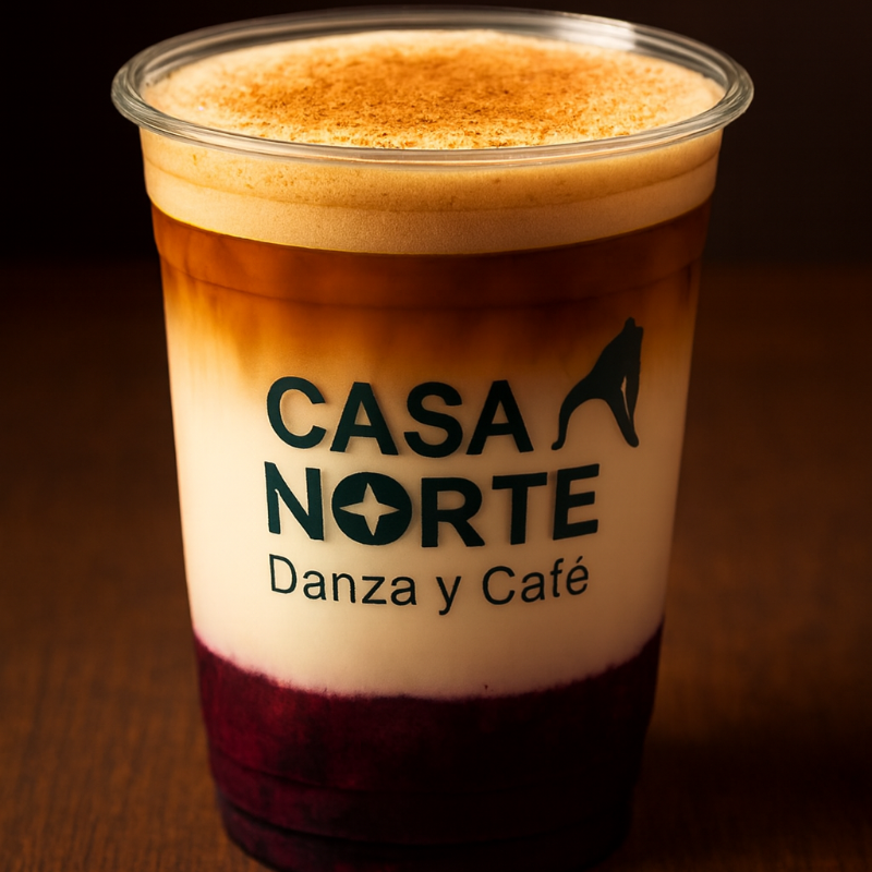 Blueberry & Cinnamon Latte - 16oz Frio