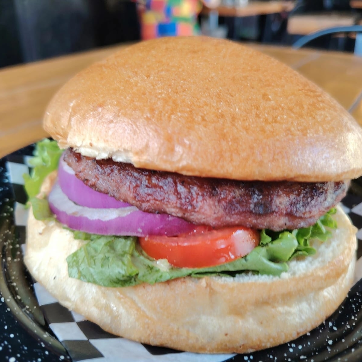 Hamburguesa Con Papas