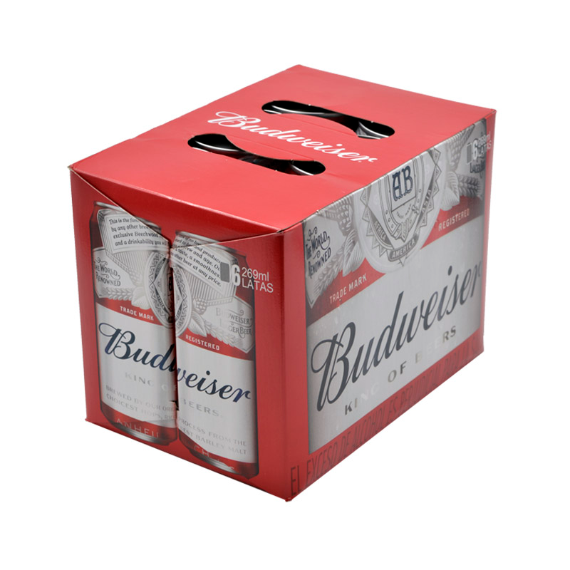 Budweiser lata Sixpack