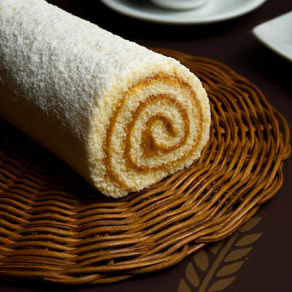 Massa leve envolvida por doce de leite cremoso e marcante. Textura suave e sabor intenso em cada fatia.