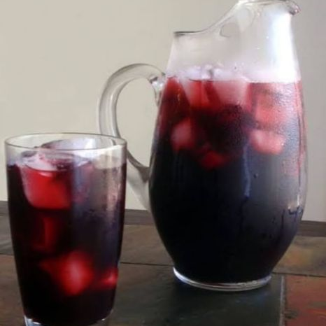 Agua de jamaica de 800ml