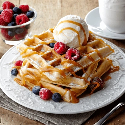 COMBO WAFLE + AMERICANO