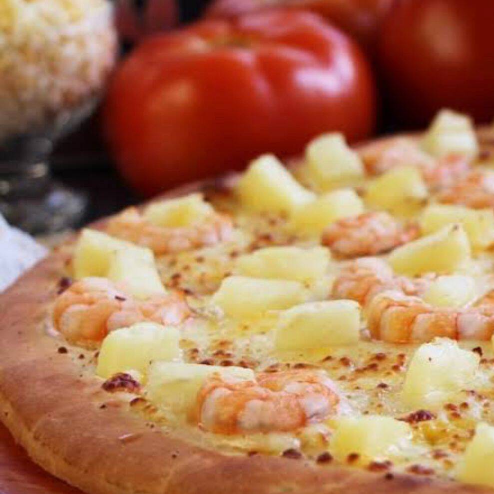 Pizza Camarones 30 Cm de Diámetro