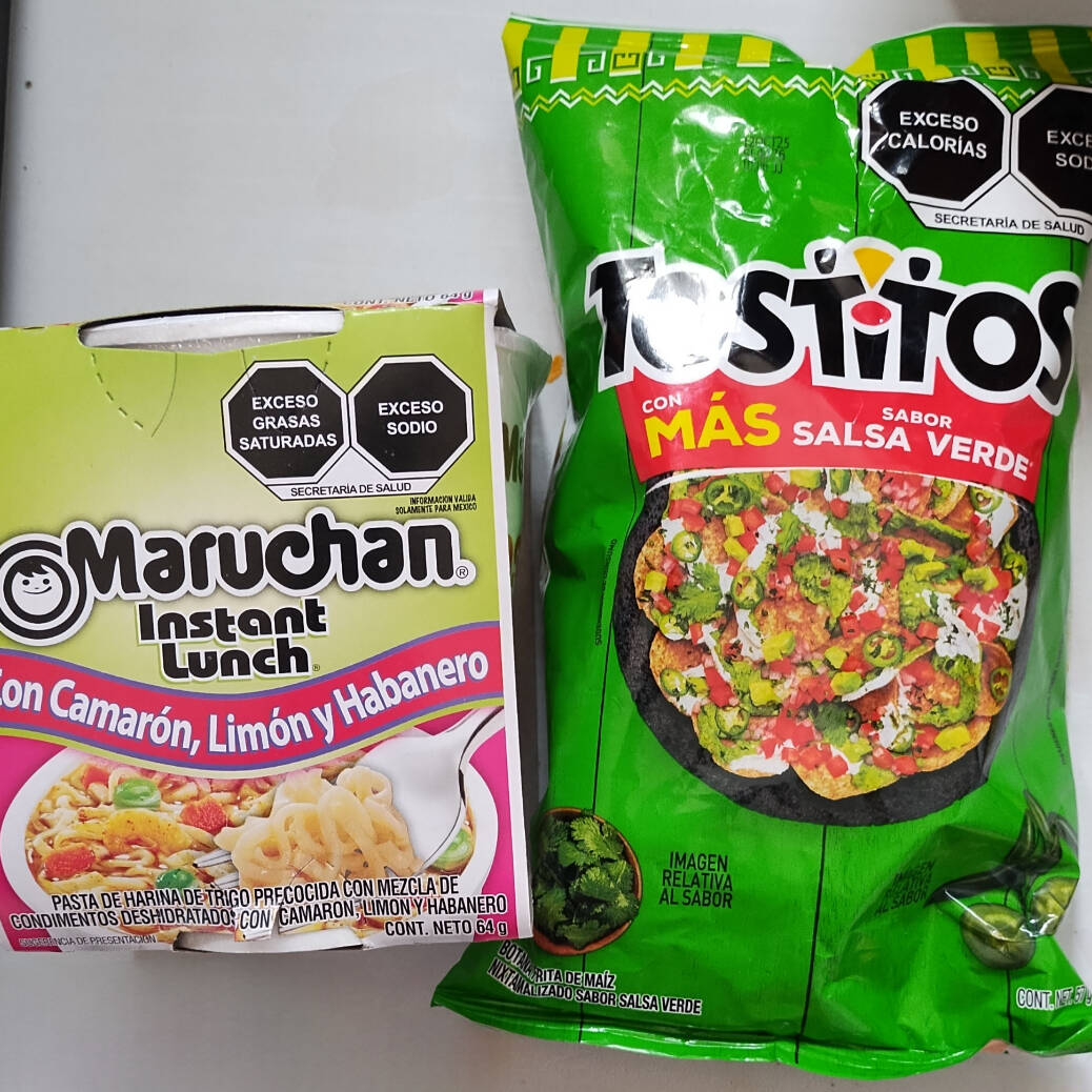 Tosti Elote con Maruchan