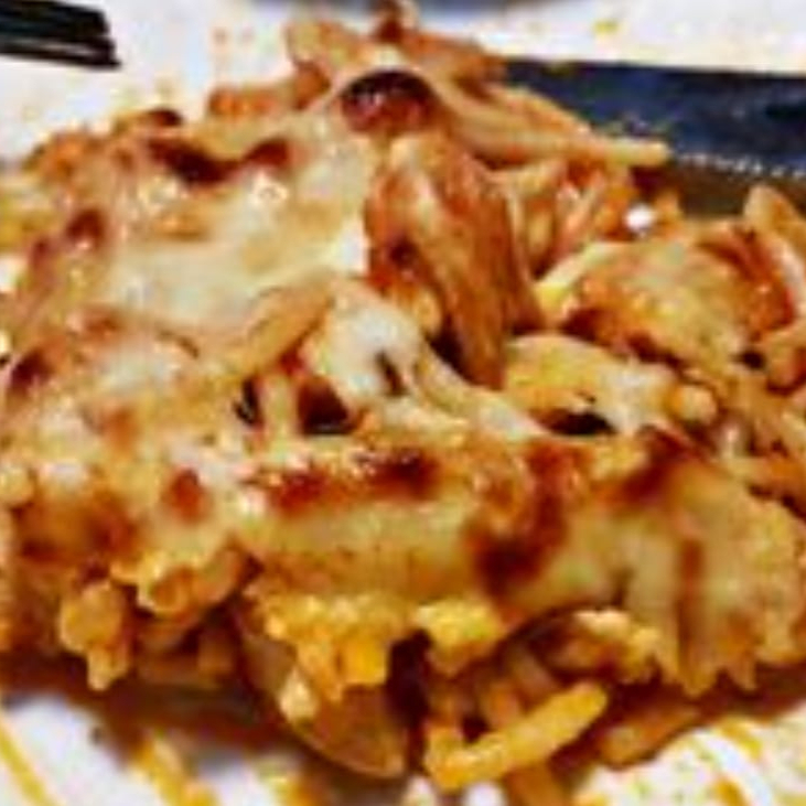 Espagueti Rojo Gratinado