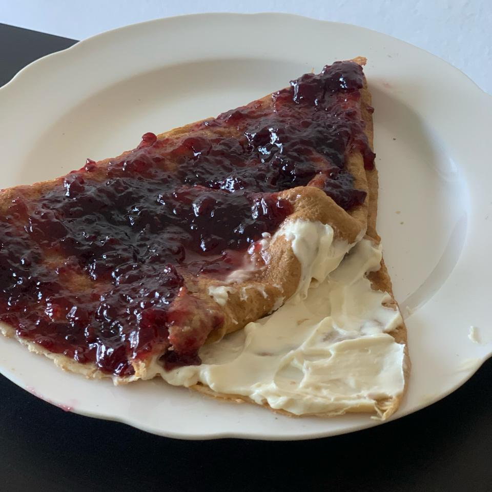 Crepa de  Philadelphia Zarzamora