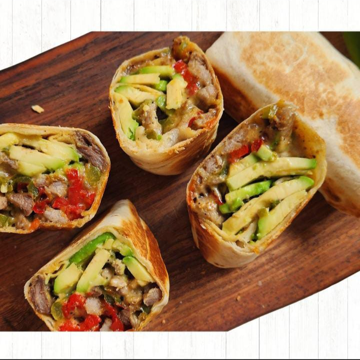 Beef & Pepper Wrap