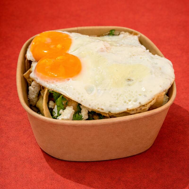 Chilaquiles con Huevo