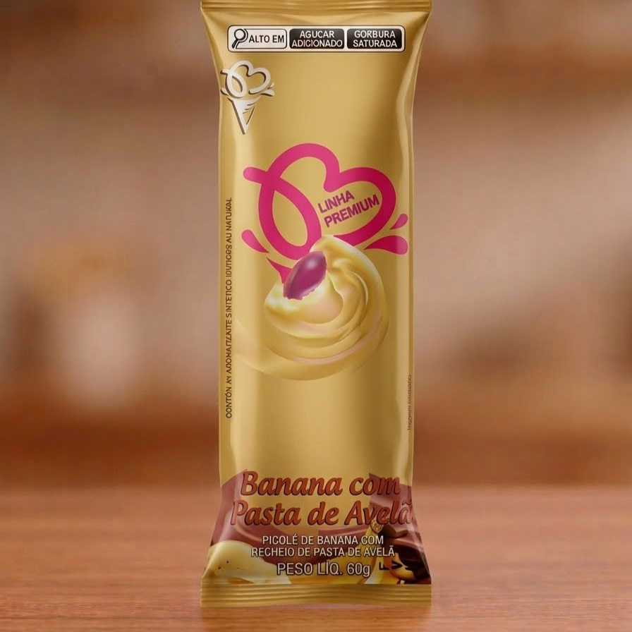 🍌🌰 Picolé Esquimó Banana com Pasta de Avelã — uma combinação irresistível!
A cremosidade da banana combinada com o sabor delicioso da pasta de avelã. Uma mistura perfeita para quem ama sabores marcantes e aquele toque especial de chocolate e avelã! 😍🍦