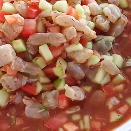 Ceviche Camarón 1/2 Litro