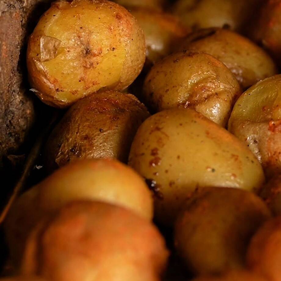 Papas Adobadas