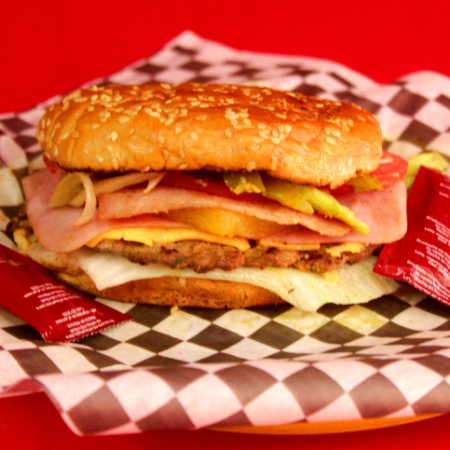 Hamburguesa Hawaiana