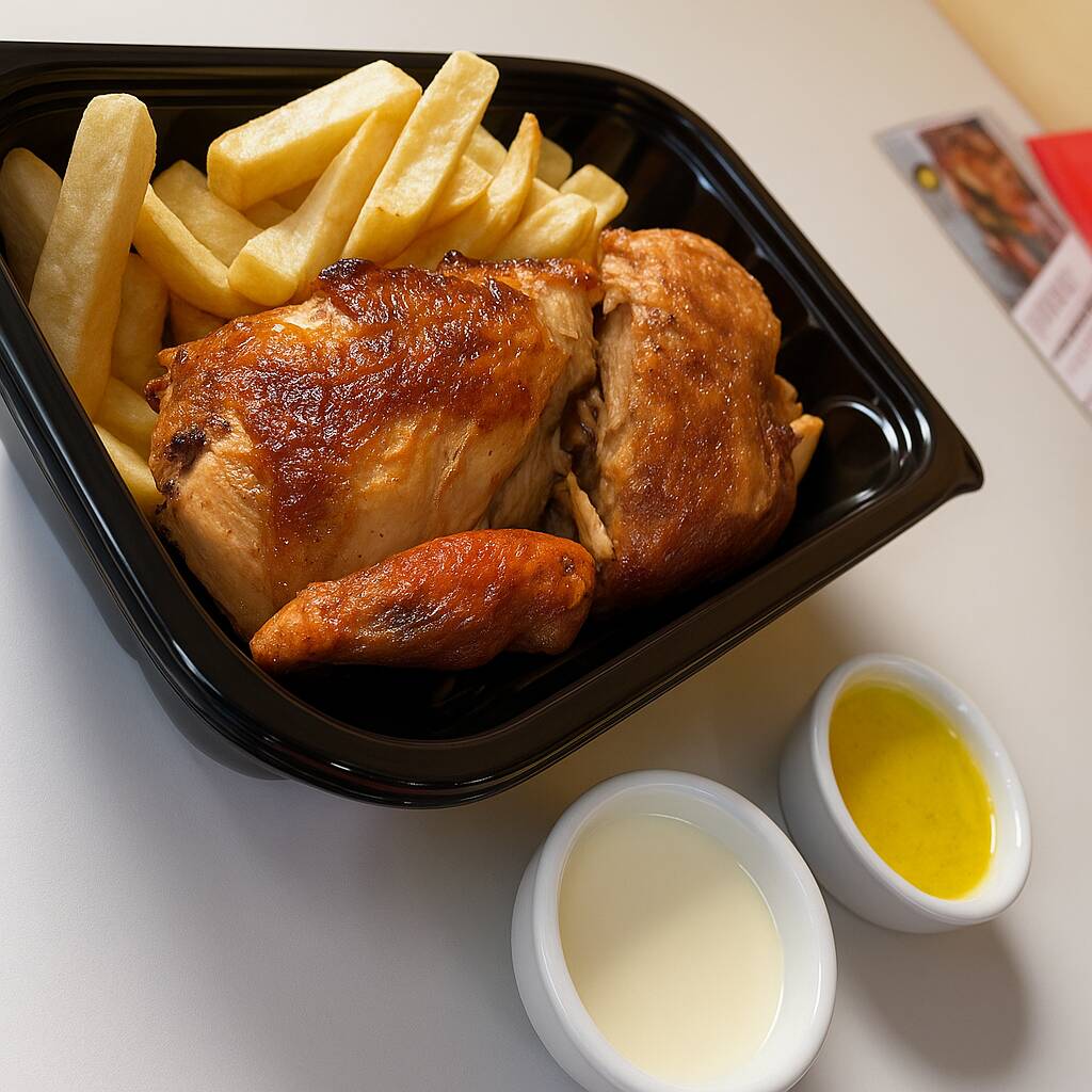 1/2 POLLO A LA BRASA
