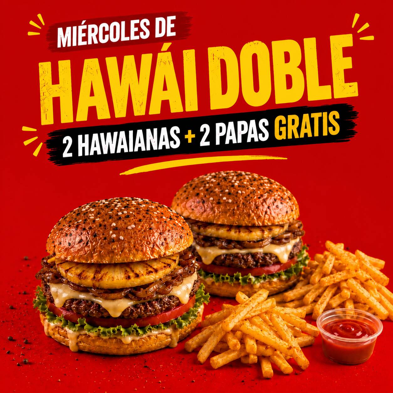 Miercoles de Hawái Doble