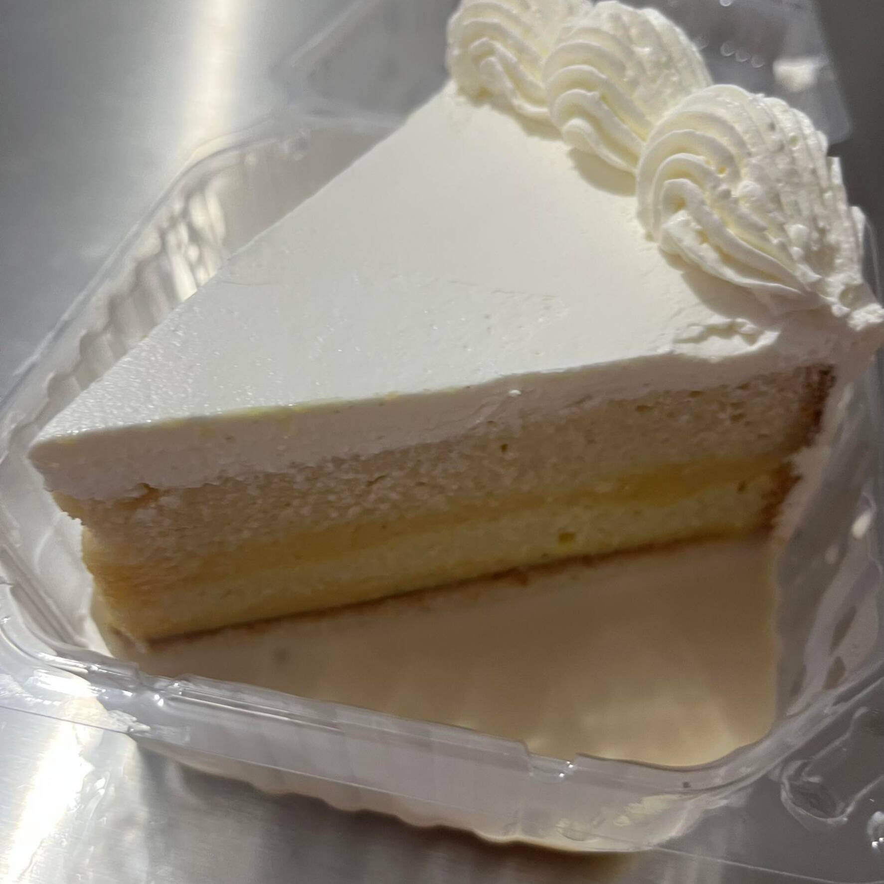 Rebanada de Pastel de Tres Leches