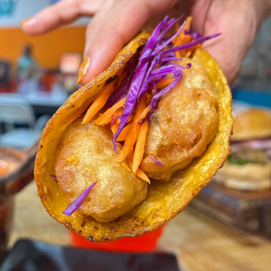 Taco Capeado Camaron