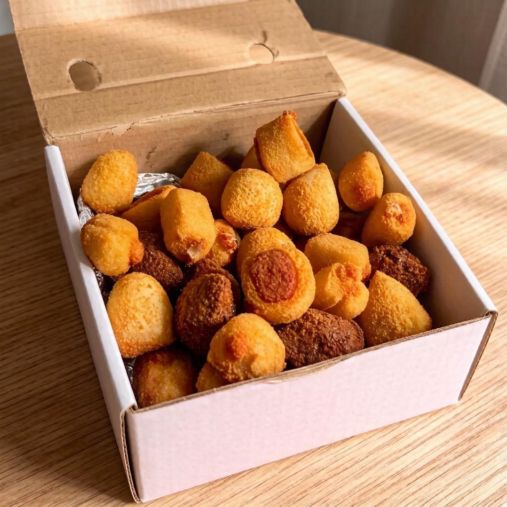 Escolha 50 unidades dos nossos Salgadinhos Tradicionais!!