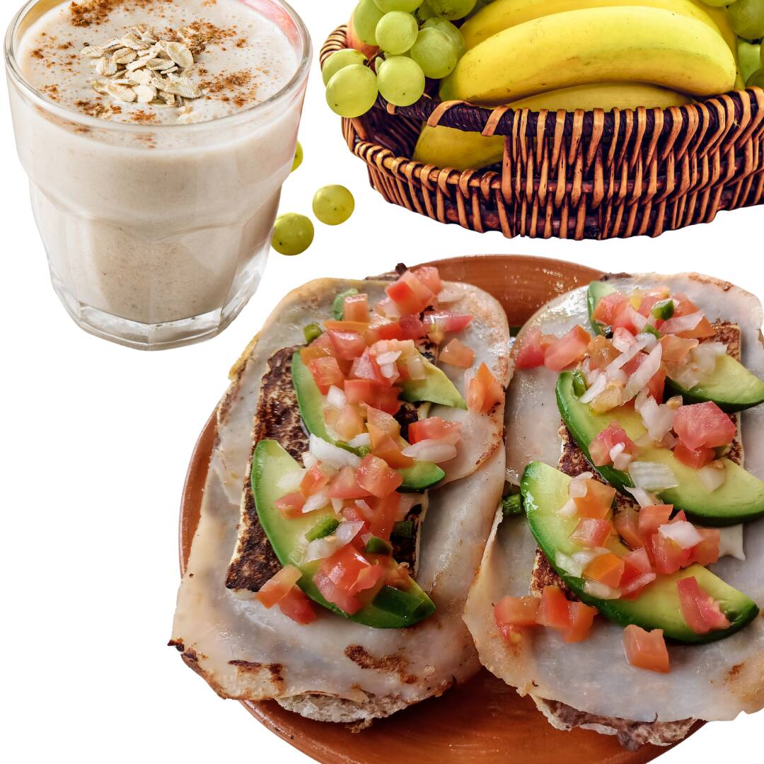 Molletes Saludables + Licuado