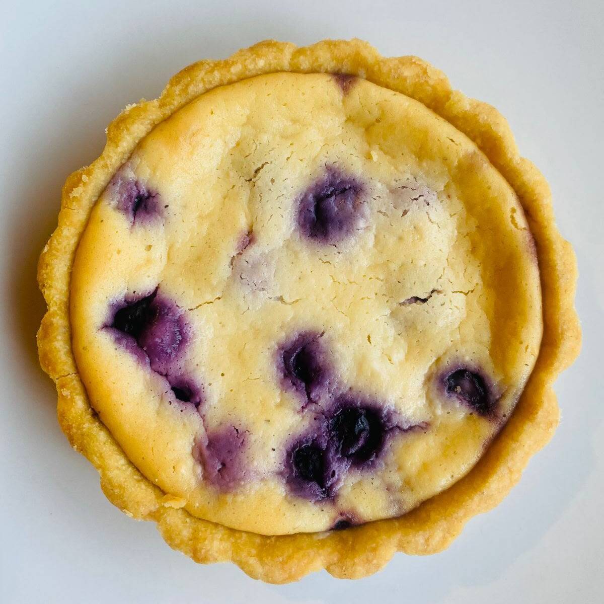 Pay de Queso con Blueberry