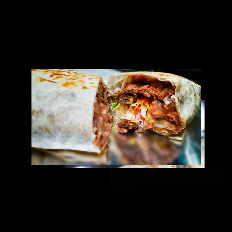 Burrito Mediano Campechano con Queso
