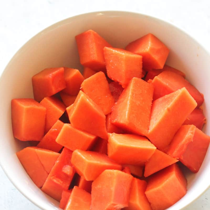 Coctel de papaya
