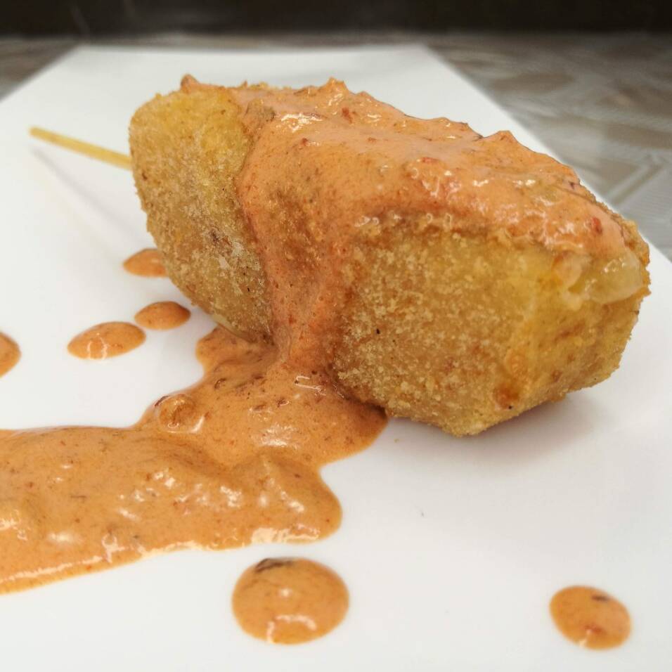 Kushiague de Camarón con Queso Crema