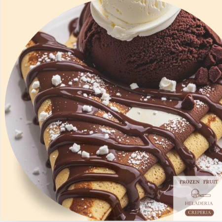 CREPA CON HELADO