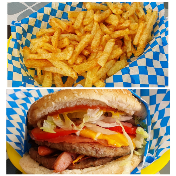 Combo Hamburguesa Doble