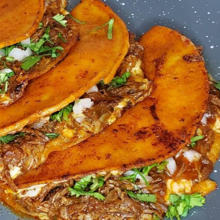 Quesabirria Maíz Hecha a Mano