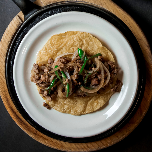 Taco de Bistec al Albañil