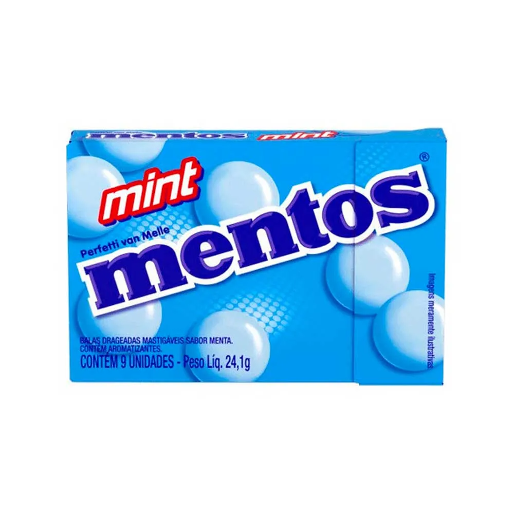 Balas Mentos original de menta - 24,1g