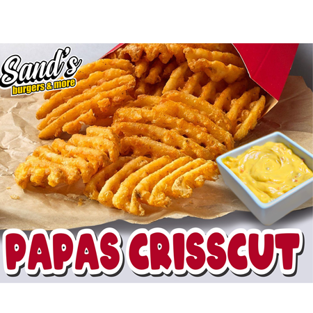 Papas Crisscut