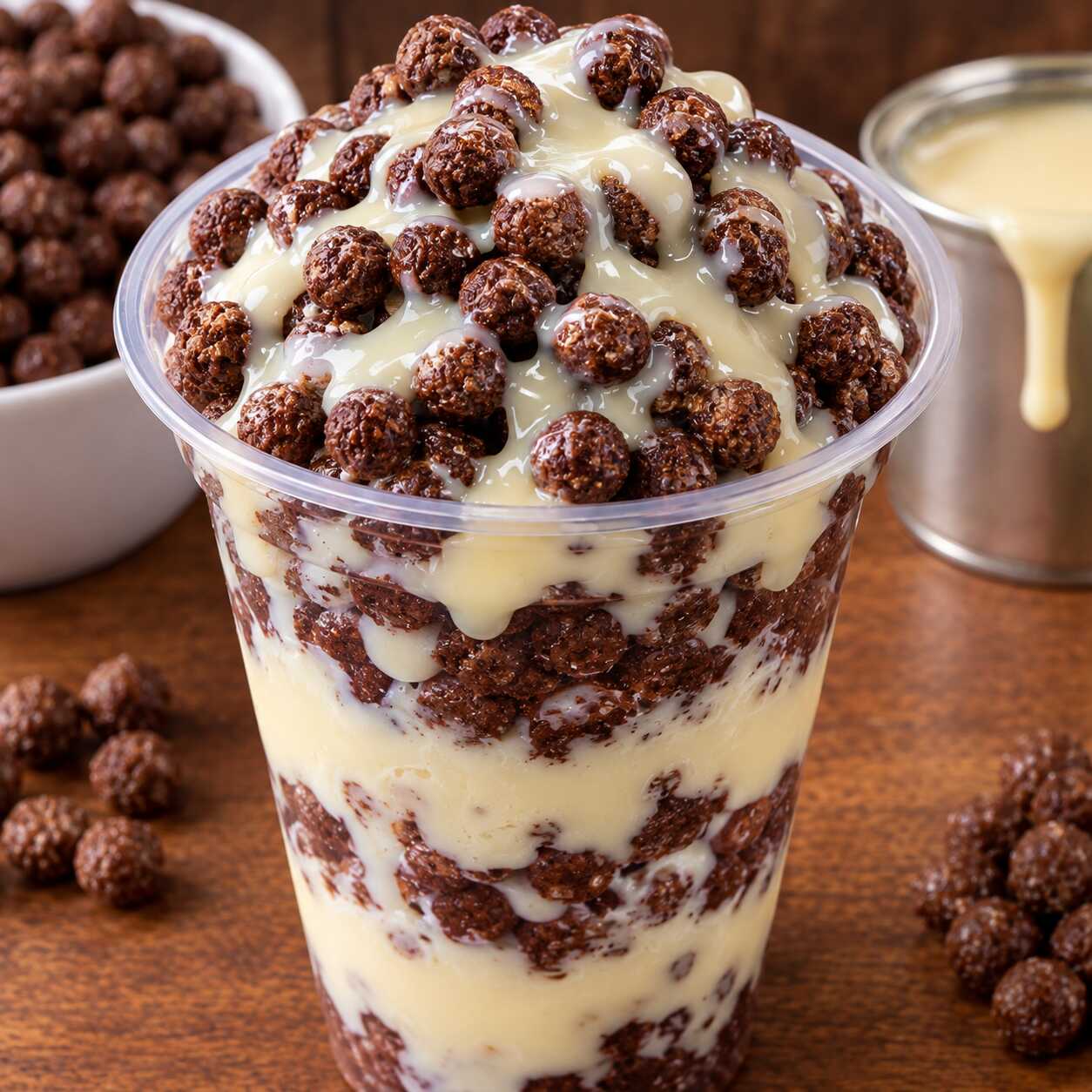 🔥 AÇAÍ COM LEITE MOÇA + SUCRILHOS BALLS – 700ML
Um copão de açaí cremoso e super caprichado! A combinação irresistível do açaí com a crocância do Sucrilhos Balls e a cremosidade do Leite Moça.
🥤 700ml de açaí
🥣 Sucrilhos Balls crocante
🥛 Leite Moça
Cremoso, crocante e delicioso do começo ao fim!