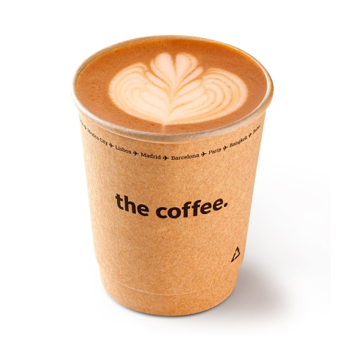 Café e chocolate. Um pedaço do céu na terra. (com café especial e leite) (230ml)