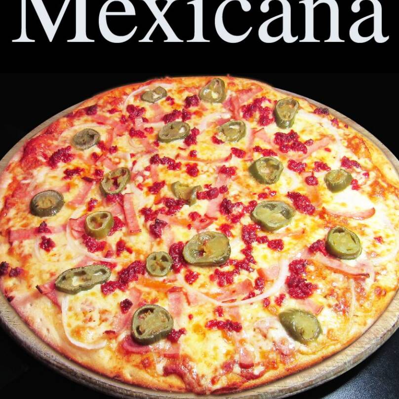 PIZA ORILLA DE QUESO MEXICANA