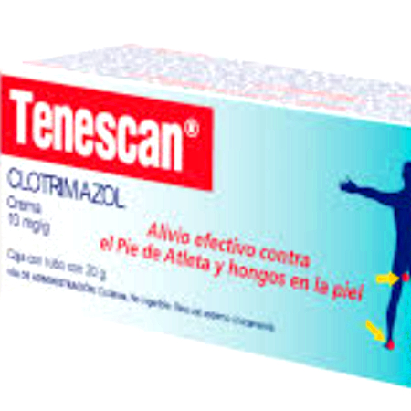 Tenescan V 10mg (Clotrimazol) Crema 20 G