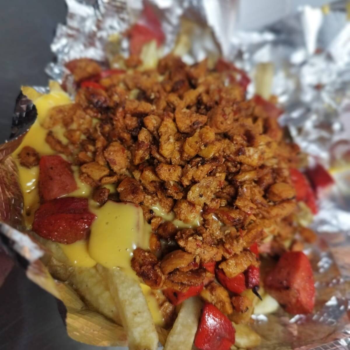 Papas Fritas Con Bistec