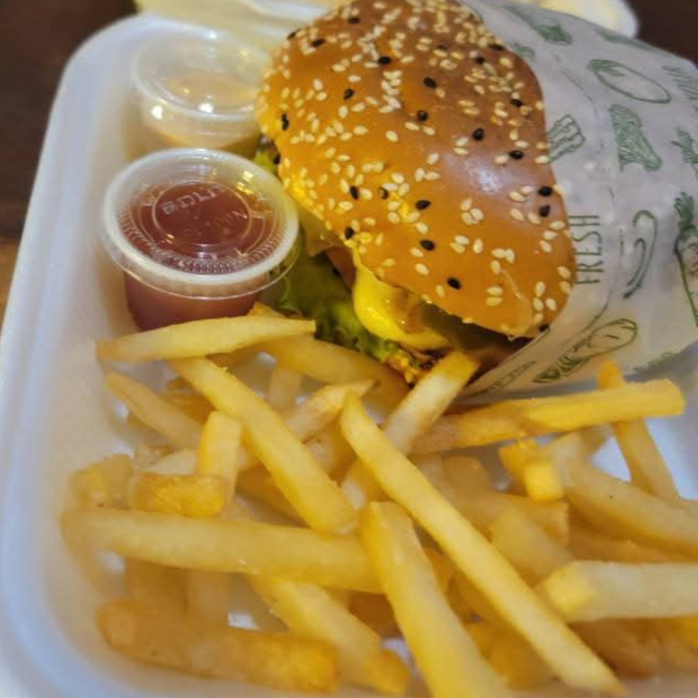 Hamburgesa Choriqueso