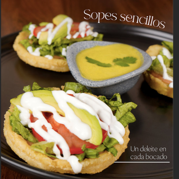 Sopes Sencillos o con Proteína